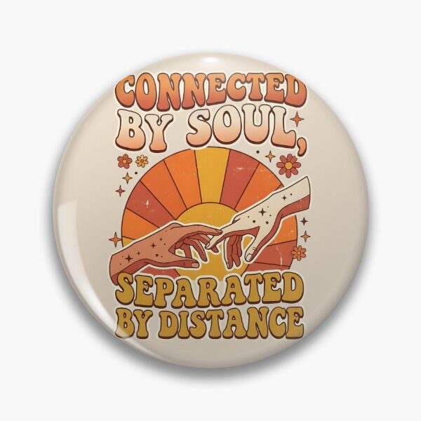 Item preview, Connected by Soul, Separated by Distance Retro Aesthetic designed and sold by KaysonSmith.
