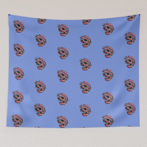 Item preview, Retro Print Skull designed and sold by KandKKrafts.