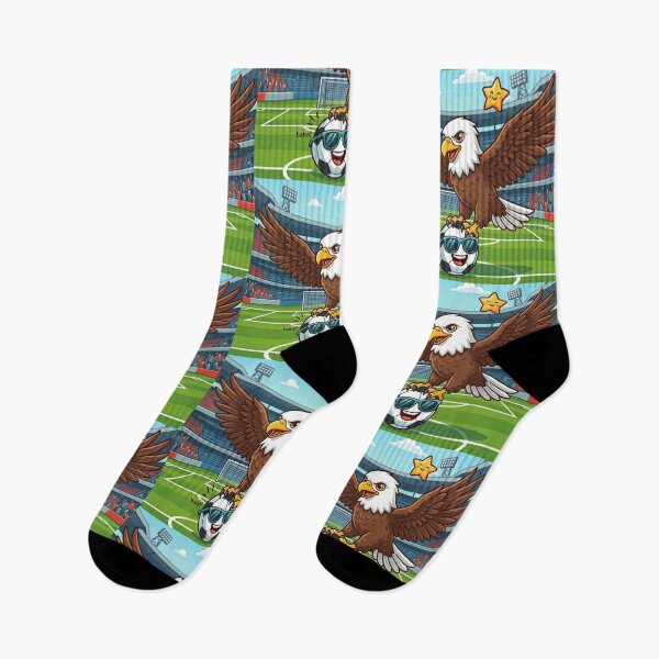 Item preview, Cool Eagle Soccer Mascot designed and sold by NadinGerasi.