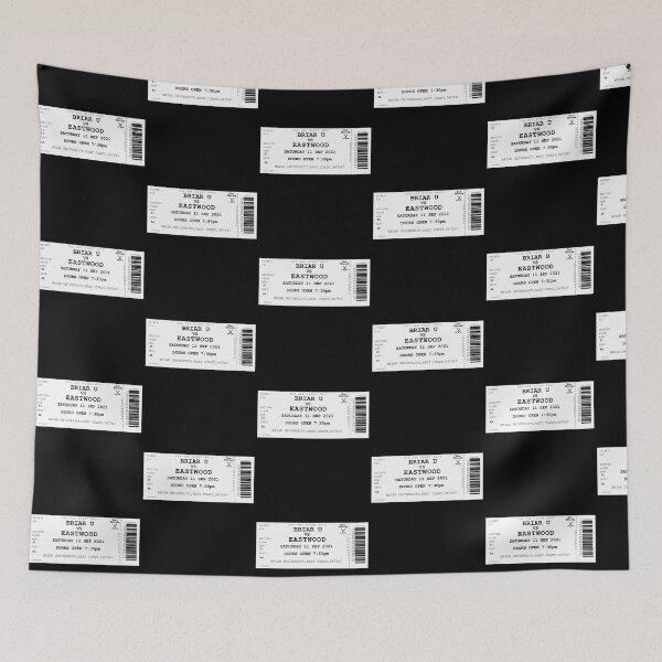 Item preview, Briar U Hockey Ticket Design designed and sold by salmaishopo.