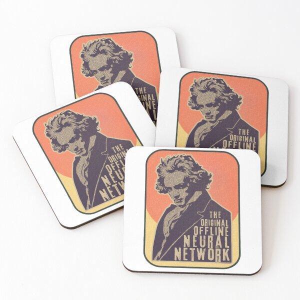 Item preview, Beethoven: The Original Offline Neural Network - Classical Music Portrait - Vintage designed and sold by Message from Earth.