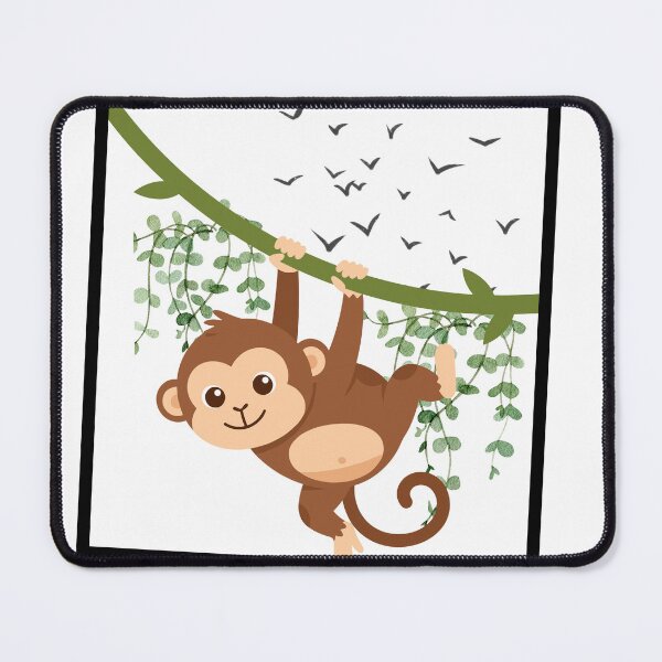 Item preview, Cute Monkey Jungle Illustration Tags: designed and sold by nahlaartist1234.