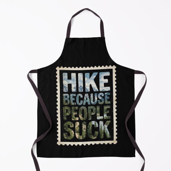Item preview, Hike Because People Exhaust Me Outdoors Humor designed and sold by d247.