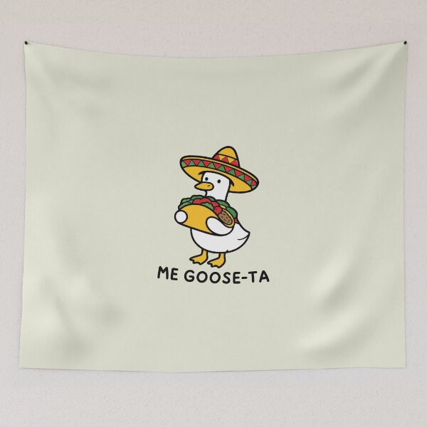 Item preview, Funny Mexican Goose Me Goose Ta designed and sold by OndaLifeCo.