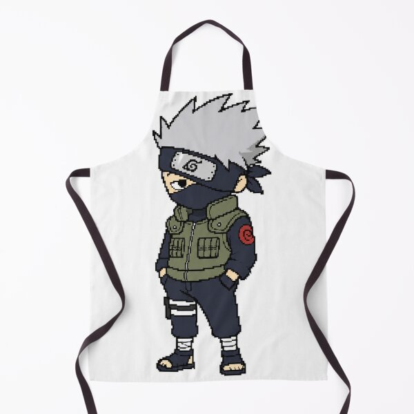 Artikelvorschau, Mini Kakashi Hatake Retro Anime Aufkleber entworfen und verkauft von ZenOtaku Lab.