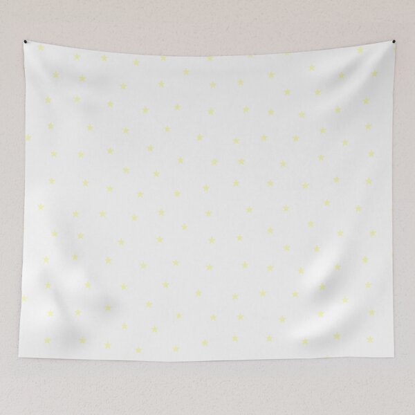 Item preview, Minimalist Mini Pastel Yellow Stars designed and sold by Aesthetic Crew.