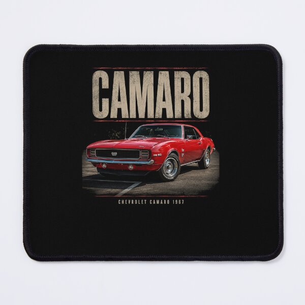 Item preview, 1967 Chevrolet Camaro RS/SS 396 Bolero Red Classic Muscle Car Art designed and sold by TheArtOfCar.