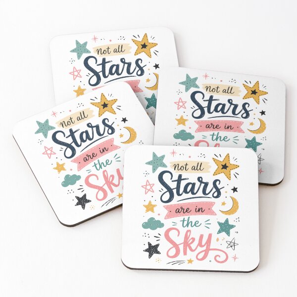 Item preview, Not All Stars Are In The Sky Inspirational Space designed and sold by VintageSocArt.
