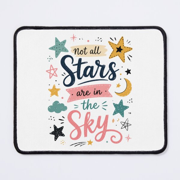 Item preview, Not All Stars Are In The Sky Inspirational Space designed and sold by VintageSocArt.