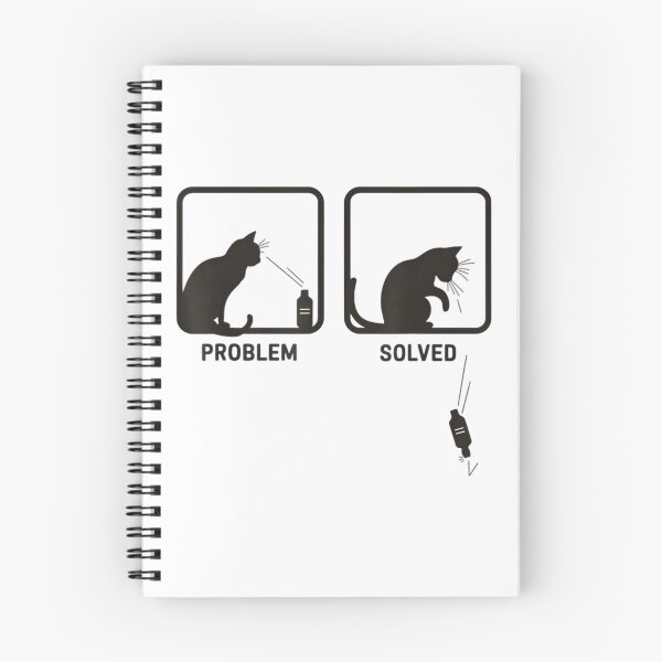 Item preview, Problem Solved Funny Sarcastic Cat Graphic designed and sold by NatalieCWilk.