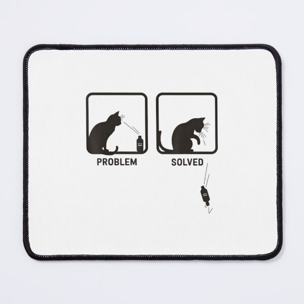 Item preview, Problem Solved Funny Sarcastic Cat Graphic designed and sold by NatalieCWilk.