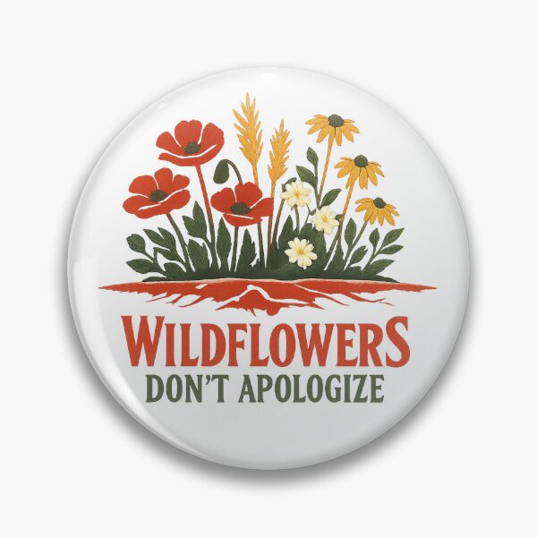 Item preview,  Wildflowers Dont apologize designed and sold by Hammershark81.