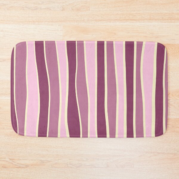 Item preview, Imperfect stripe -Mauve Pink designed and sold by Pattern Pie.