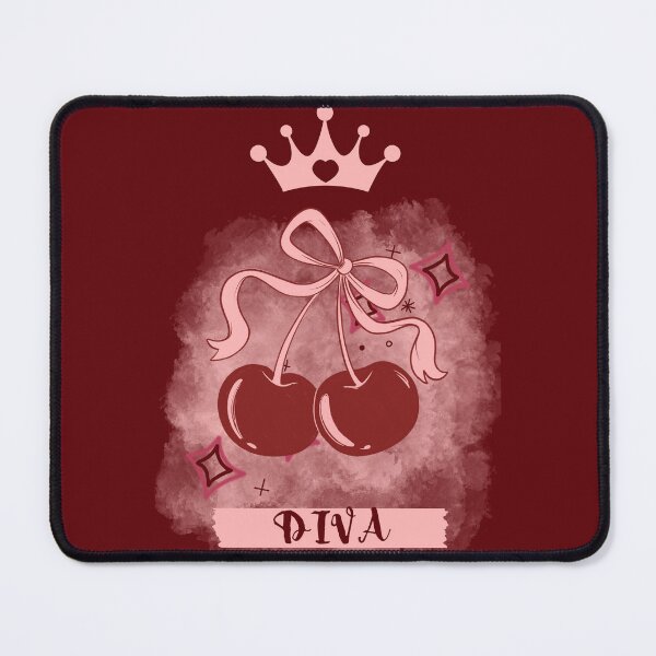 Item preview, Cherry Diva Coquette Aesthetic Retro Gingham Notebook designed and sold by aSLOvelas.
