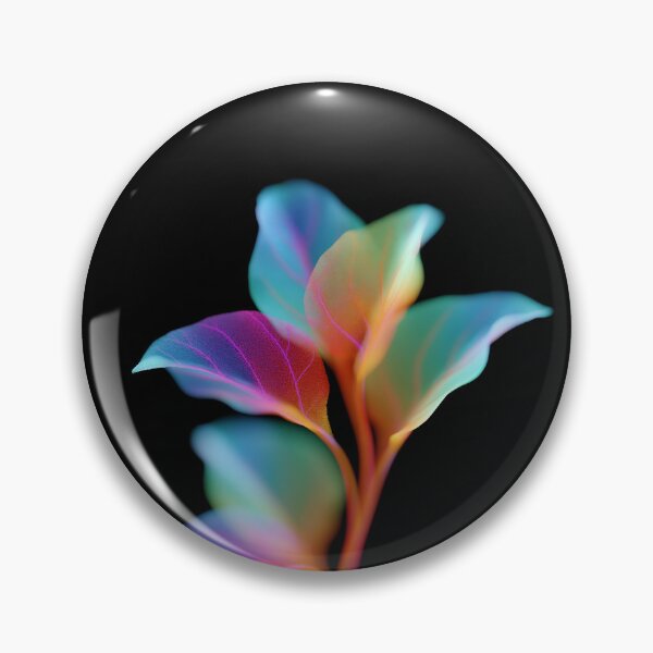 Item preview, neon plant on a black background designed and sold by Mike Kiev art.