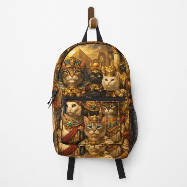 Item preview, Egyptian Pharaoh Cats Fantasy Art designed and sold by Aramdesing.