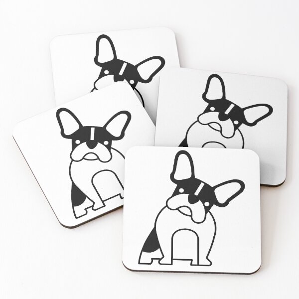 Item preview, French bulldog logo designed and sold by Konopikyu.