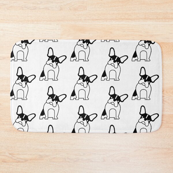 Item preview, French bulldog logo designed and sold by Konopikyu.