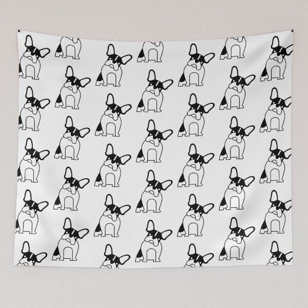 Item preview, French bulldog logo designed and sold by Konopikyu.