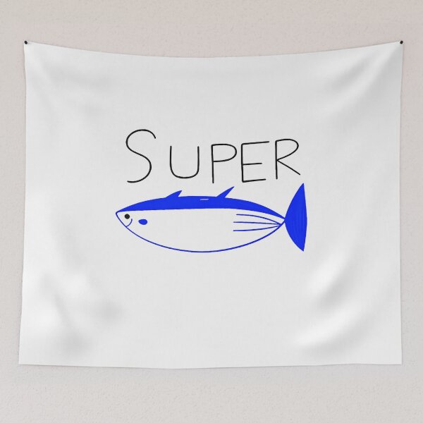 Item preview, Super Tuna Funny Tuna Tee designed and sold by ValdstoreArt.