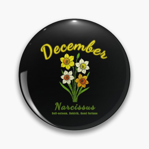 Item preview, December Birth Flower - Narcissus designed and sold by DixieGirlStudio.