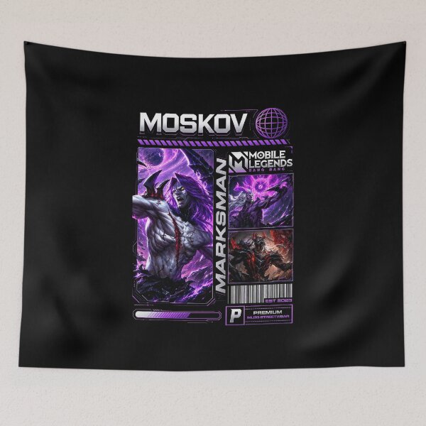 Item preview, Mobile Legends: Moskov designed and sold by Green Sama.