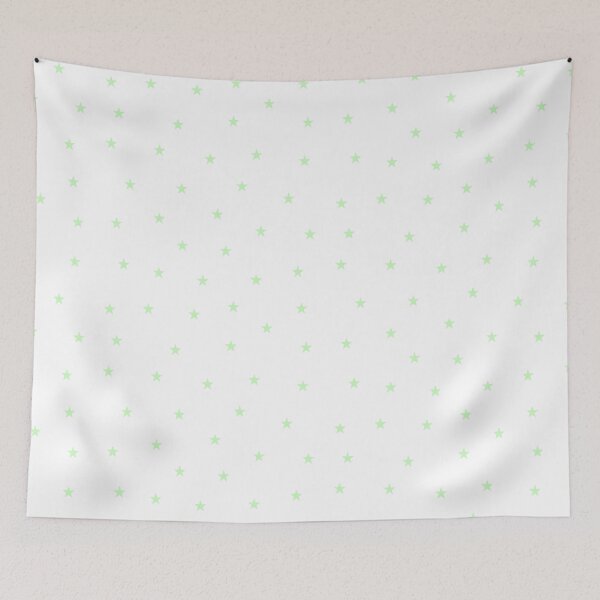 Item preview, Minimalist Mini Pastel Mint Green Stars designed and sold by Aesthetic Crew.