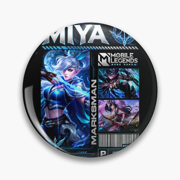 Item preview, Mobile Legends: Miya designed and sold by Green Sama.