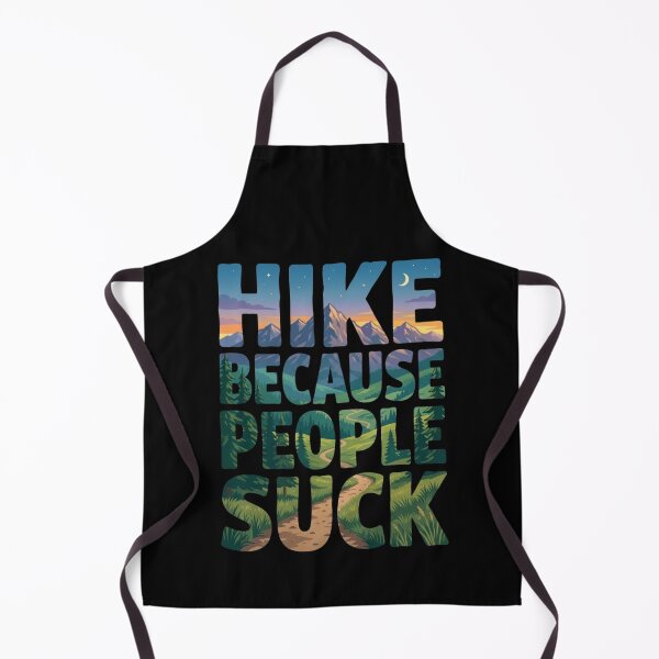 Item preview, Hike Because People Suck Funny Outdoors Explorer designed and sold by d247.