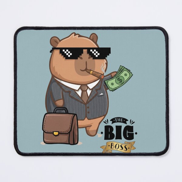 Item preview, The Big Boss Capybara designed and sold by sanorastyle.