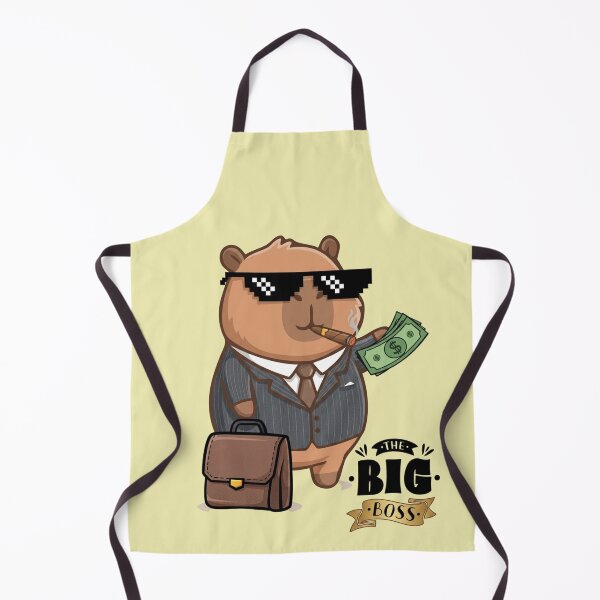 Item preview, The Big Boss Capybara designed and sold by sanorastyle.