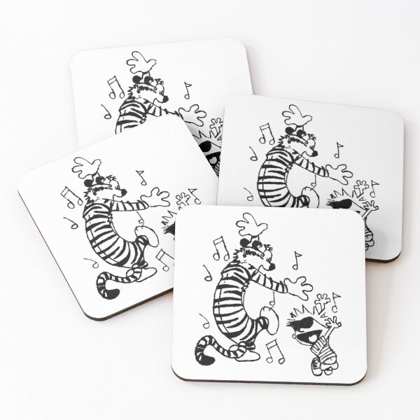 Item preview, Calvin And Hobbs Dance designed and sold by ru-gukaro.