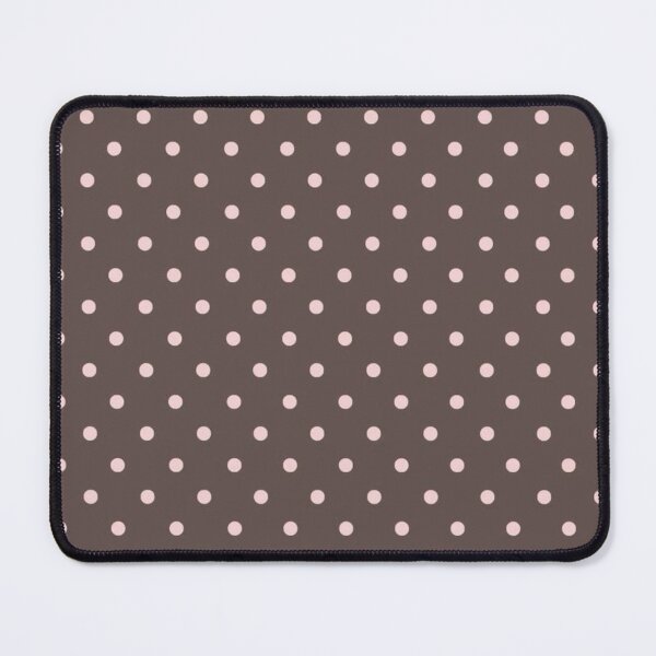 Item preview, brown with pink polka dots designed and sold by BloomoraCo.