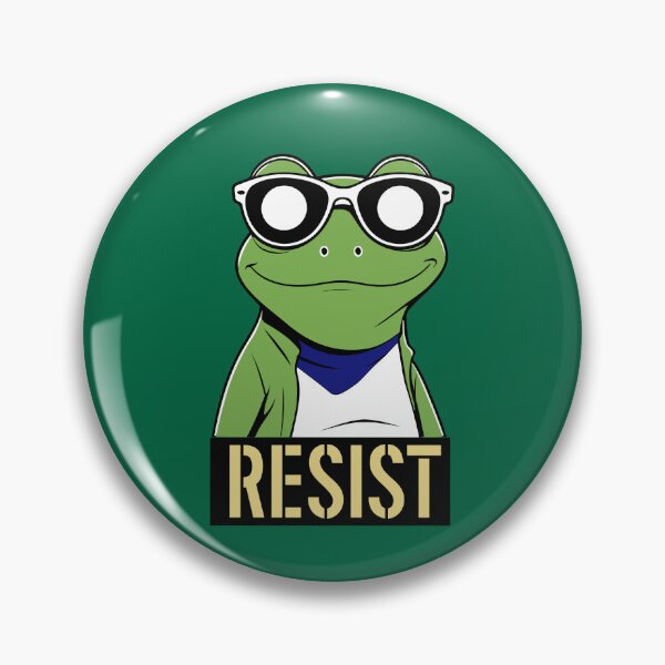 Item preview, Portland Frog | Symbol of Resistance and Strength designed and sold by ArtsyExplorer.
