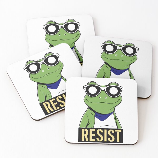 Item preview, Portland Frog | Symbol of Resistance and Strength designed and sold by ArtsyExplorer.