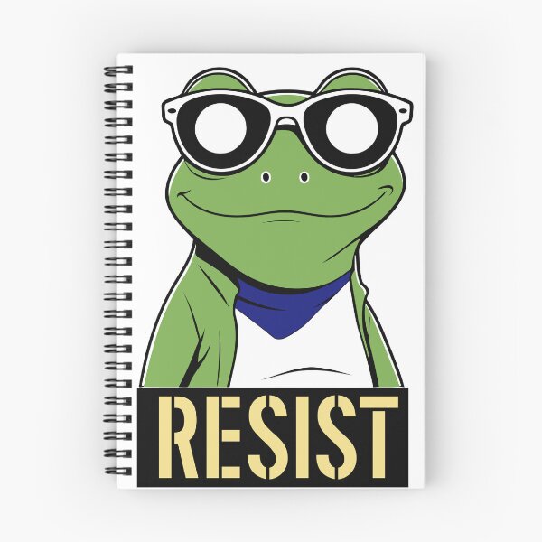 Item preview, Portland Frog | Symbol of Resistance and Strength designed and sold by ArtsyExplorer.