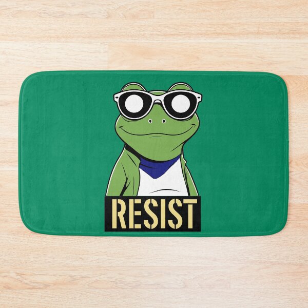 Item preview, Portland Frog | Symbol of Resistance and Strength designed and sold by ArtsyExplorer.
