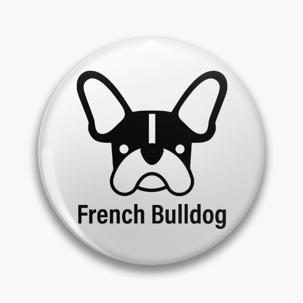Item preview,  French bulldog logo with name designed and sold by Konopikyu.