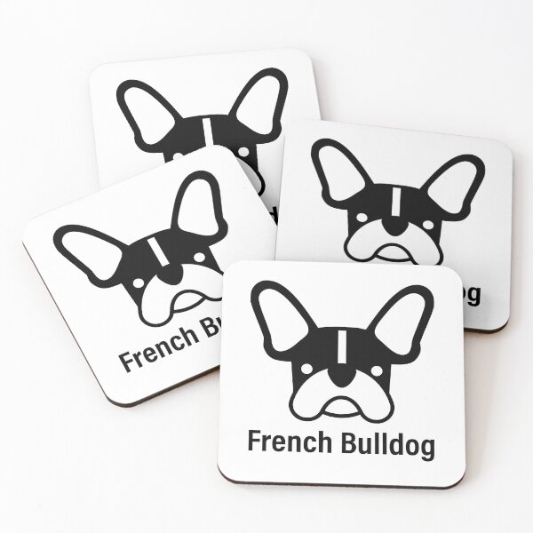 Item preview,  French bulldog logo with name designed and sold by Konopikyu.