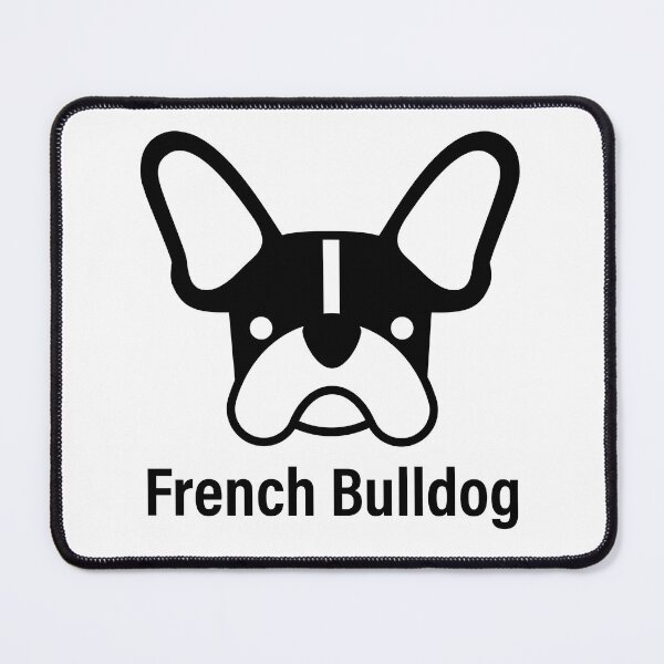 Item preview, French bulldog logo with name designed and sold by Konopikyu.