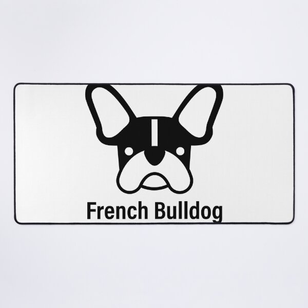 Item preview, French bulldog logo with name designed and sold by Konopikyu.