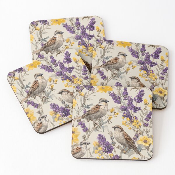 Item preview, Birds between the flowers designed and sold by Niespodzianki.