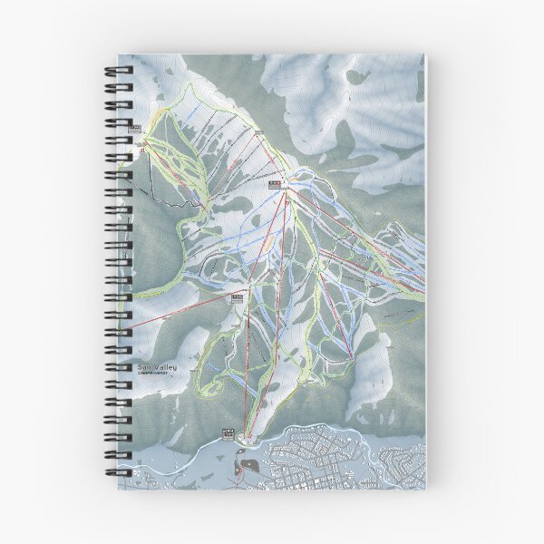 Item preview, Sun Valley Resort Trail Map designed and sold by Mapsynergy.