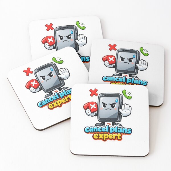 Item preview, Cancel Plans Expert Sticker | Funny Introvert designed and sold by CutePlix.