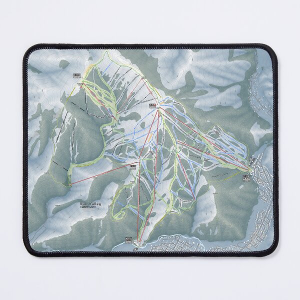 Item preview, Sun Valley Resort Trail Map designed and sold by Mapsynergy.