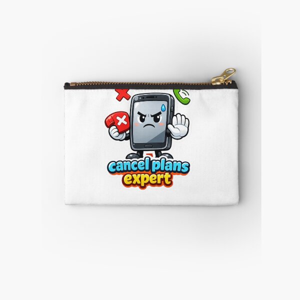 Item preview, Cancel Plans Expert Sticker | Funny Introvert designed and sold by CutePlix.