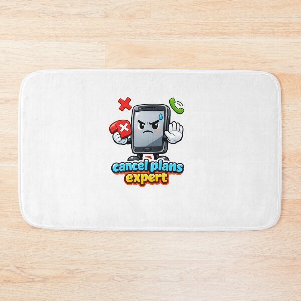 Item preview, Cancel Plans Expert Sticker | Funny Introvert designed and sold by CutePlix.