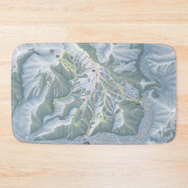 Item preview, Sun Valley Resort Trail Map designed and sold by Mapsynergy.