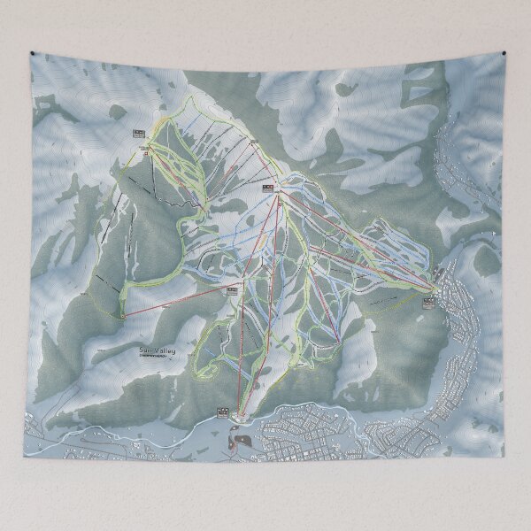 Item preview, Sun Valley Resort Trail Map designed and sold by Mapsynergy.