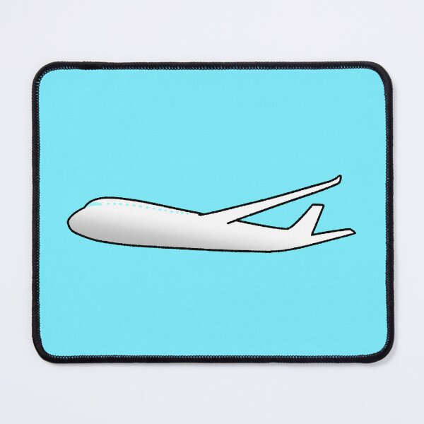 Item preview, Cute Simple White Airplane Illustration designed and sold by ubborn.